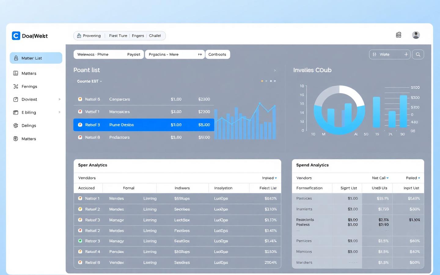 SimpleLegal product screenshot