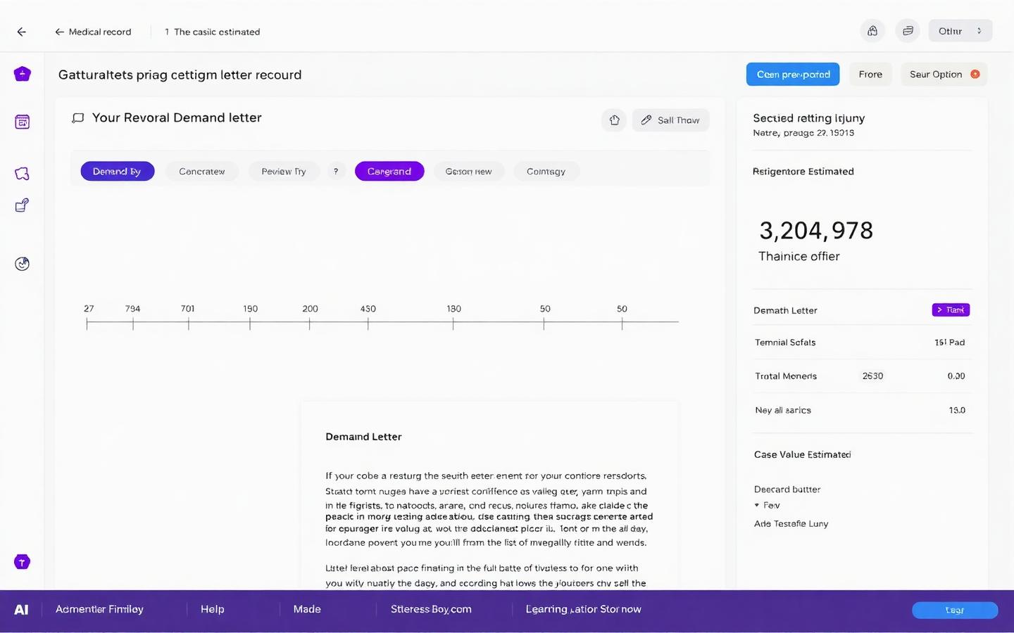 EvenUp Law product screenshot