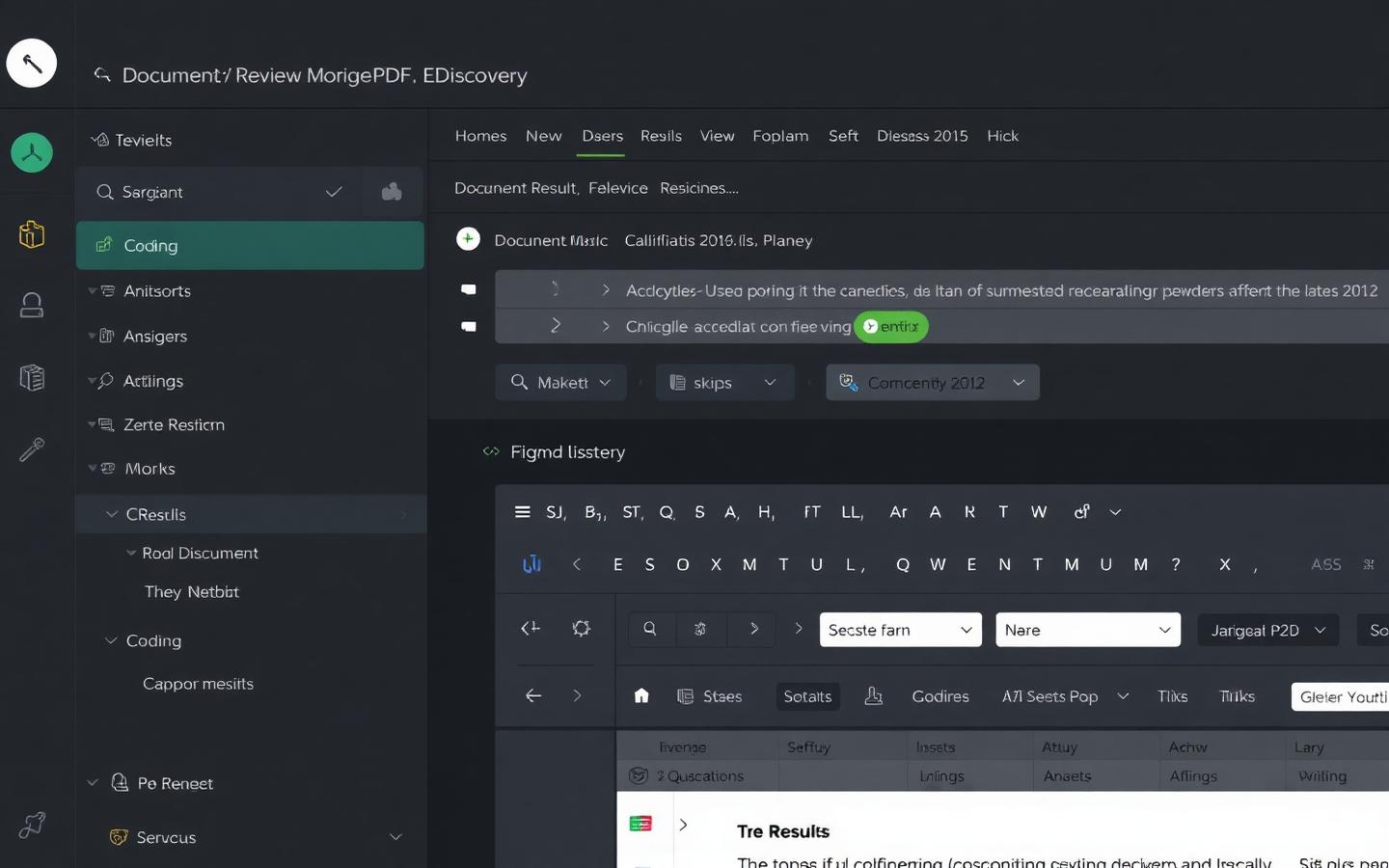 Everlaw product screenshot